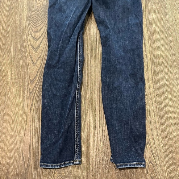 Hollister Super Skinny Jeans Distressed Whisker Denim Medium Wash Blue Size 27 - Picture 11 of 11